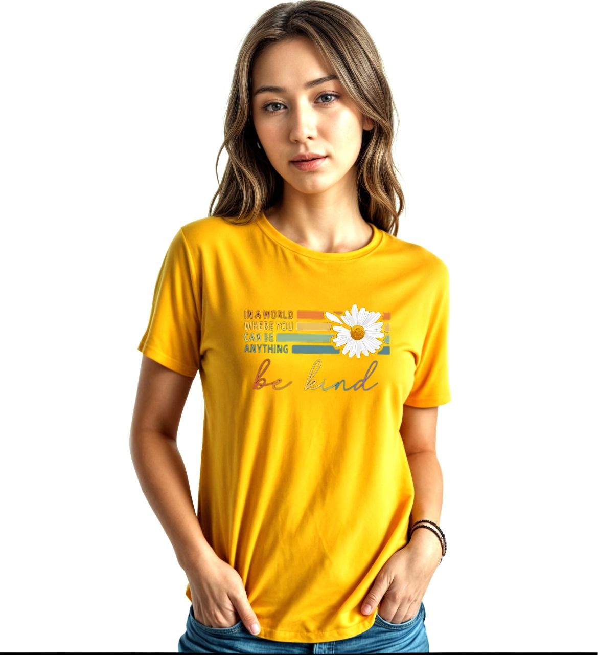 T Shirt for women n girls Summer collection in stylish printed round neck half sleeves T shirt - Oshi.pk - Buy & Sell Online