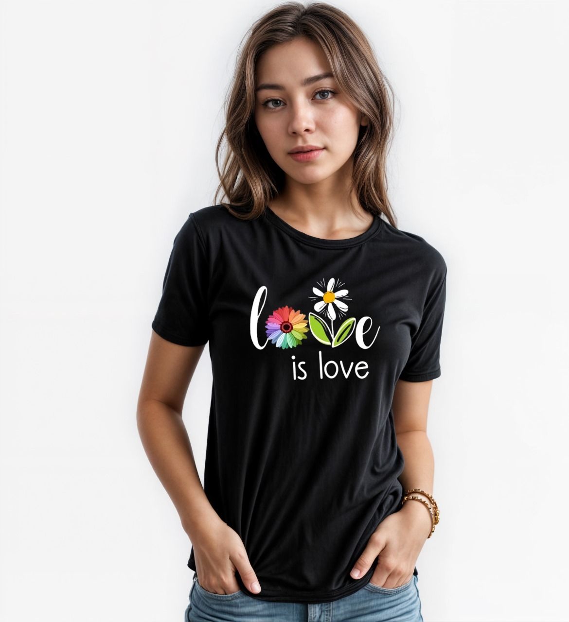 T Shirt for women n girls Summer collection in stylish printed round neck half sleeves T shirt - Oshi.pk - Buy & Sell Online