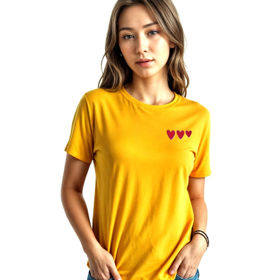 T Shirt for women n girls Summer collection in stylish printed round neck half sleeves T shirt - Oshi.pk - Buy & Sell Online