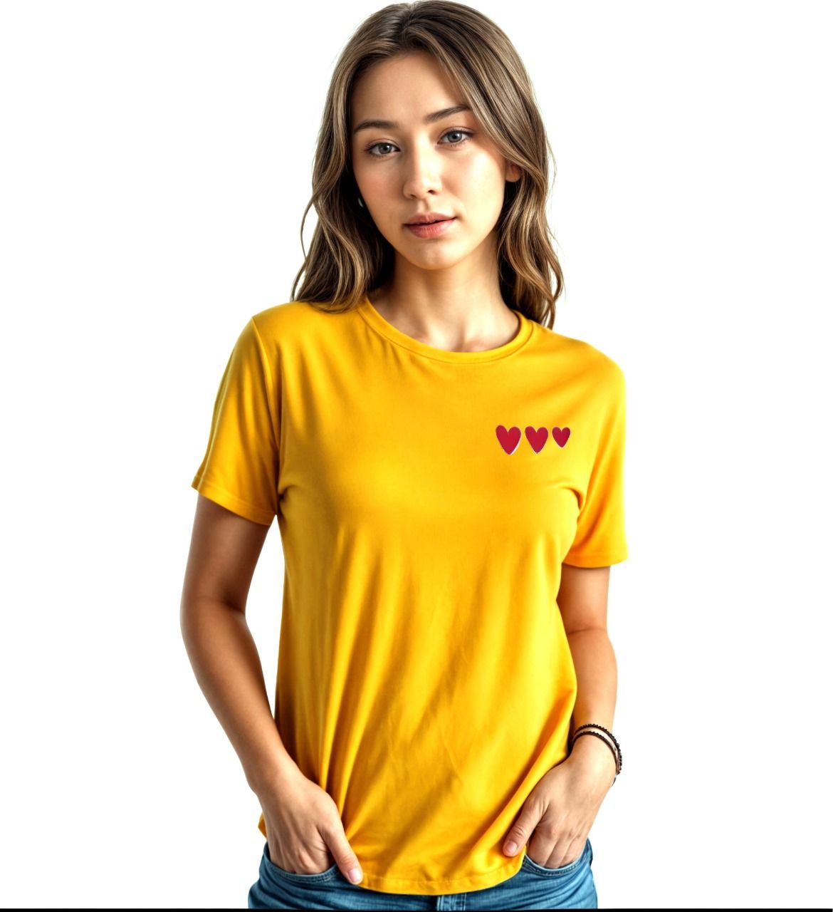 T Shirt for women n girls Summer collection in stylish printed round neck half sleeves T shirt - Oshi.pk - Buy & Sell Online