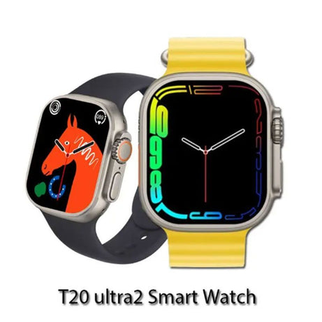 T20 Ultra2 With 4 Strap Series 9 Gesture Operation Bluetooth Call Smartwatch Wireless Charging HD Big Screen Fitness Watch - Oshi.pk - Buy & Sell Online