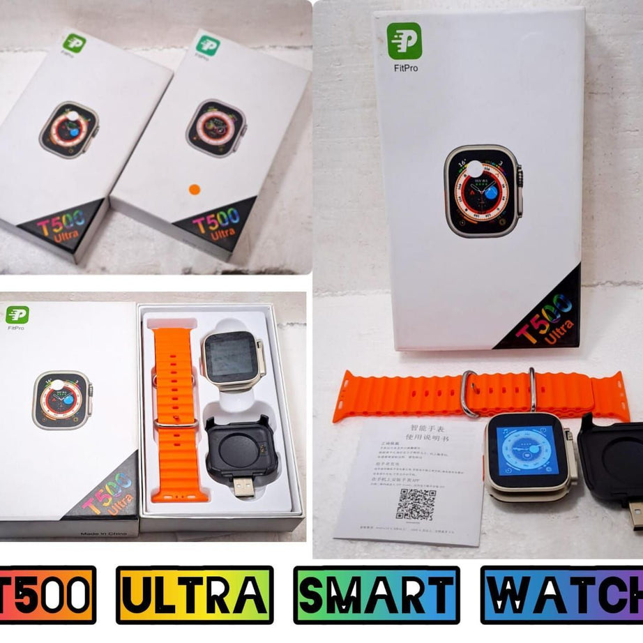 T500 Ultra Smart Watch 44 Mm Smart Watch For Men And Women Bluetooth - Oshi.pk - Buy & Sell Online