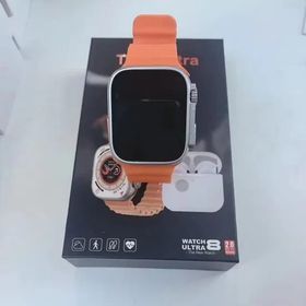 T800 Ultra 8 Smartwatch for Sport and Fitness Men and Womens Bluetooth Call 2-in-1 Watch with Earphone - Oshi.pk - Buy & Sell Online