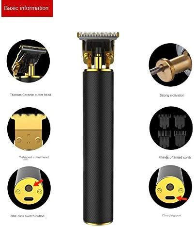 T9 oil-head electric hair clipper, engraving electric hair clipper, 0-bit trimming push white hair salon hair clipper-black - Oshi.pk - Buy & Sell Online