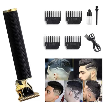 T9 Trimmer Hair Clipper & Hair Trimmer Professional - Rechargeable Beard Trimmer & Styler - Oshi.pk - Buy & Sell Online