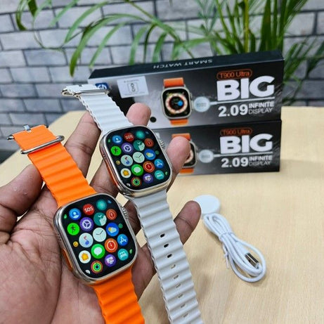 T900 Ultra Smart Watch Infinite Display 49MM Dial Size Built In Games Bluetooth Calling Crown Working - Oshi.pk - Buy & Sell Online
