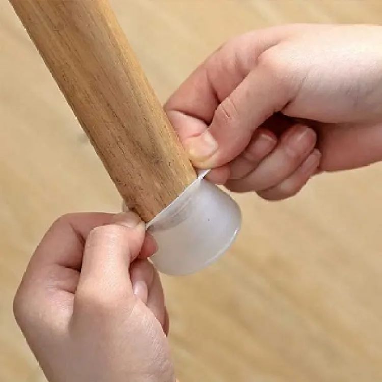 Table Chair Leg Silicone Cap Pad Furniture Non Slip Feet Cover Floor Protector Foot Bottom Pads Caps Rubber Home Decoration - Oshi.pk - Buy & Sell Online