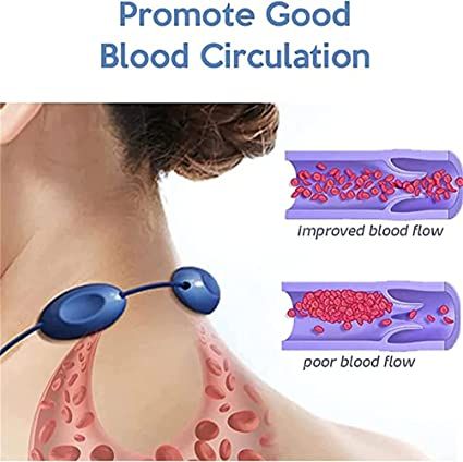 Portable Lymphatic Relief Neck Massager Gifts for Women, EMS Lymphatic Relief Neck Massage for Pain Relief Deep Tissue, Smart Neck Massager with Heat - Oshi.pk - Buy & Sell Online