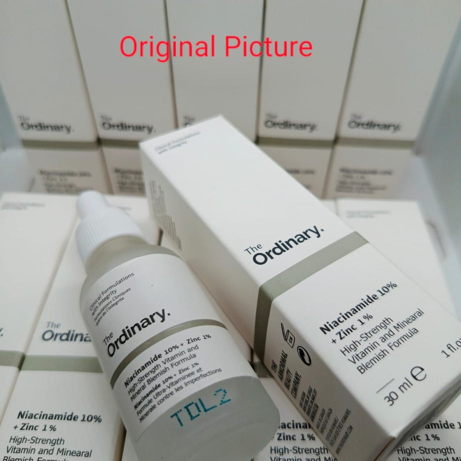 The Ordinary Niacinamide Zinc 30ml (Bar Code With Batch Code)