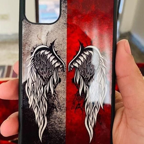 THE WING'S EDITION Available In All Iphone Models (Iphone7series , IphoneXseries , Iphone11series , Iphone12series , Iphone13series , Iphone14series)