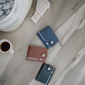 TheMarkhor Dunbollu Men's PU Leather Trifold Card Holder Retro Wallet's - Oshi.pk - Buy & Sell Online