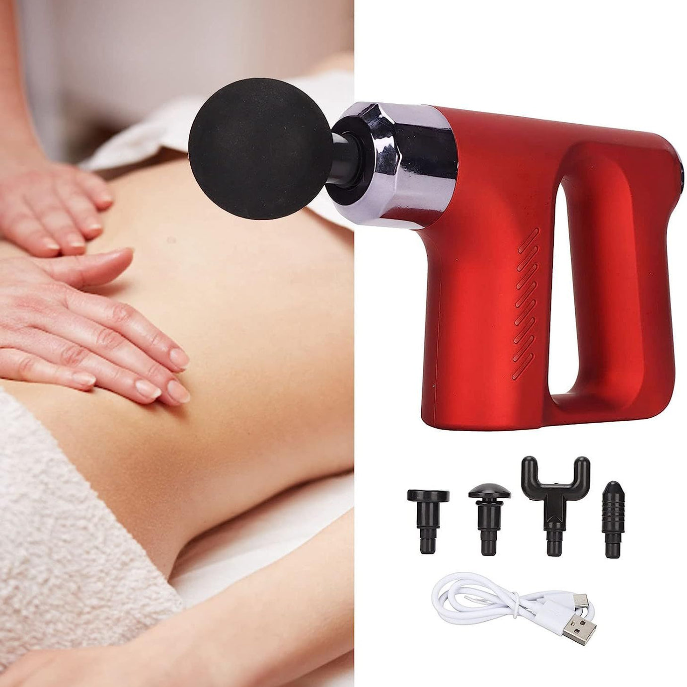 Therapy Massager, Small Frequency Conversion Fitness Relax Percussion Muscle Massager Electric Vibration for After Sport - Oshi.pk - Buy & Sell Online