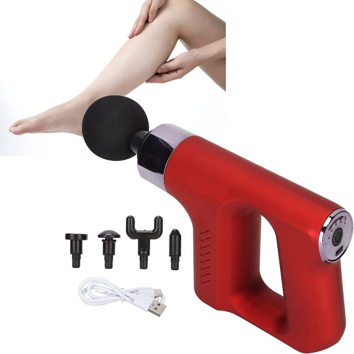 Therapy Massager, Small Frequency Conversion Fitness Relax Percussion Muscle Massager Electric Vibration for After Sport - Oshi.pk - Buy & Sell Online