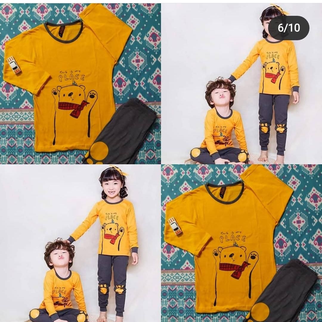 This is my Place Poh Printed Kids Night Dress - Oshi.pk - Buy & Sell Online