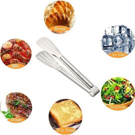 Tongs With Stainless Steel For food - Oshi.pk - Buy & Sell Online