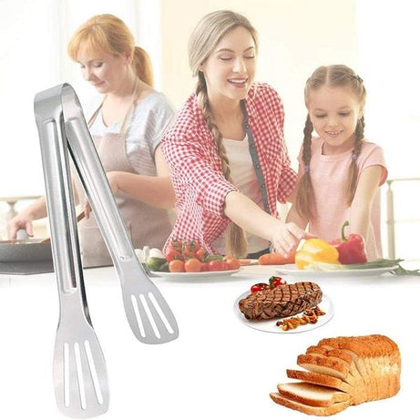 Tongs With Stainless Steel For food - Oshi.pk - Buy & Sell Online