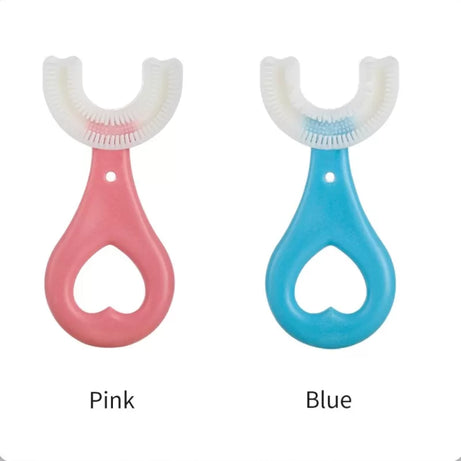 Toothbrush Children 360 Degree U-shaped Child Toothbrush Teethers Brush Silicone Kids Teeth Oral Care Cleaning