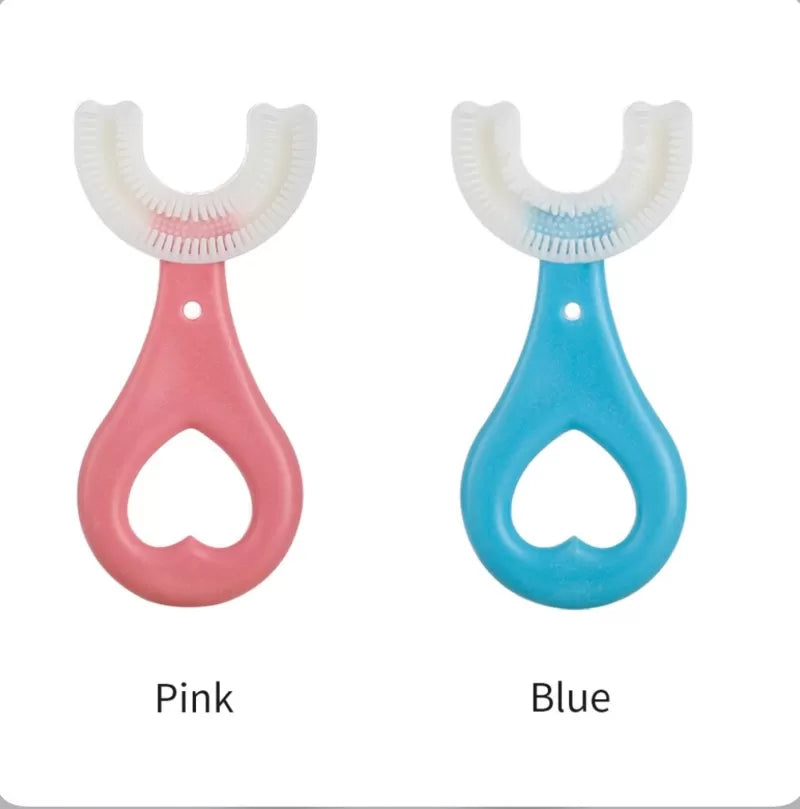 Toothbrush Children 360 Degree U-shaped Child Toothbrush Teethers Brush Silicone Kids Teeth Oral Care Cleaning