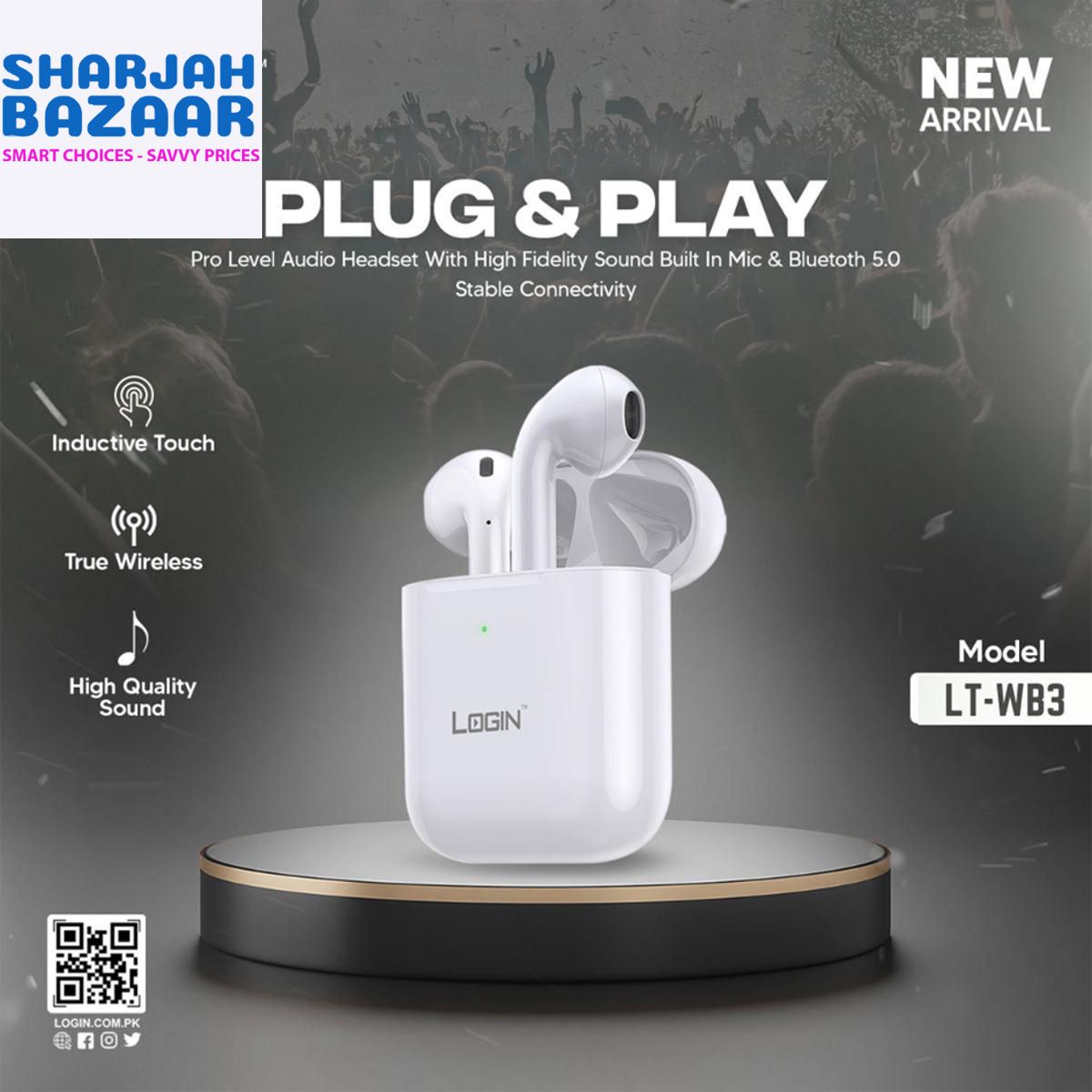 Top Class Login EarPods LT-WB3 - Oshi.pk - Buy & Sell Online