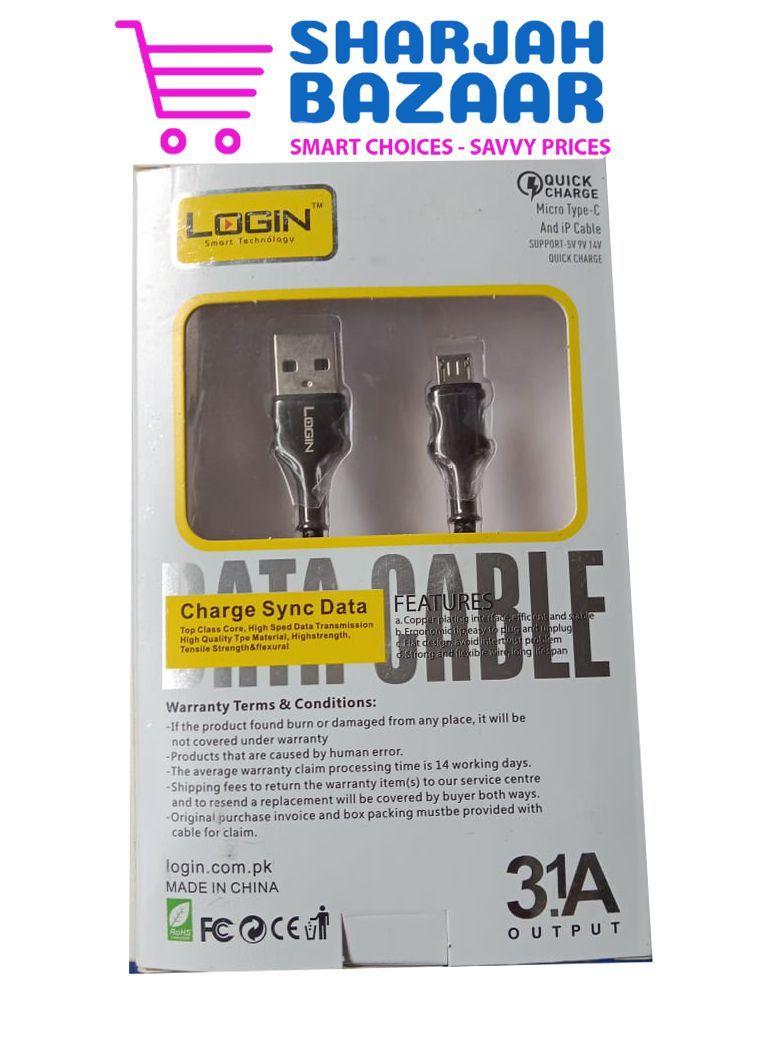Top Quality Android Login Data Cable LT-D5 - Oshi.pk - Buy & Sell Online