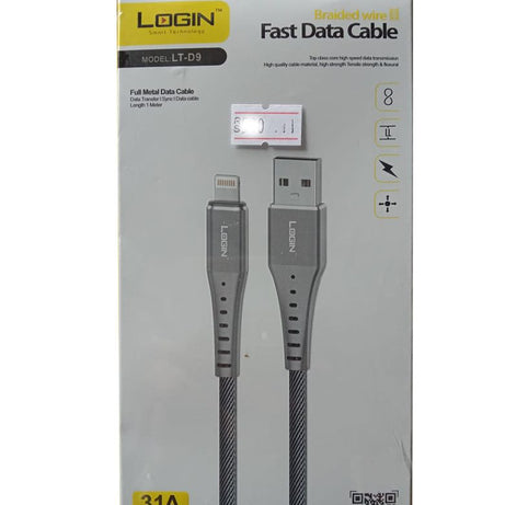 Top Quality iPhone Data Cable LT-D9 - Oshi.pk - Buy & Sell Online