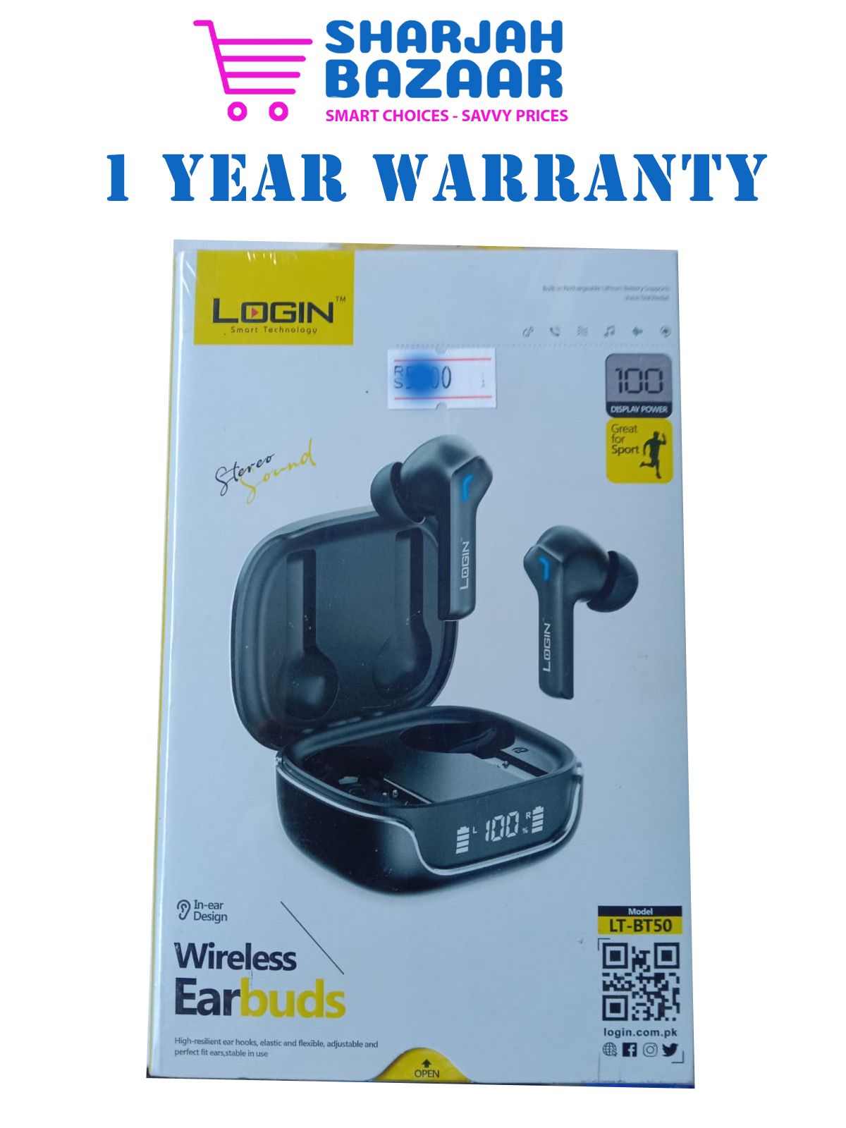 Top Quality Login Ear Pod LT-BT50 - Oshi.pk - Buy & Sell Online