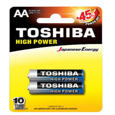 Toshiba High Power AA 2 Alkaline Batteries - Oshi.pk - Buy & Sell Online