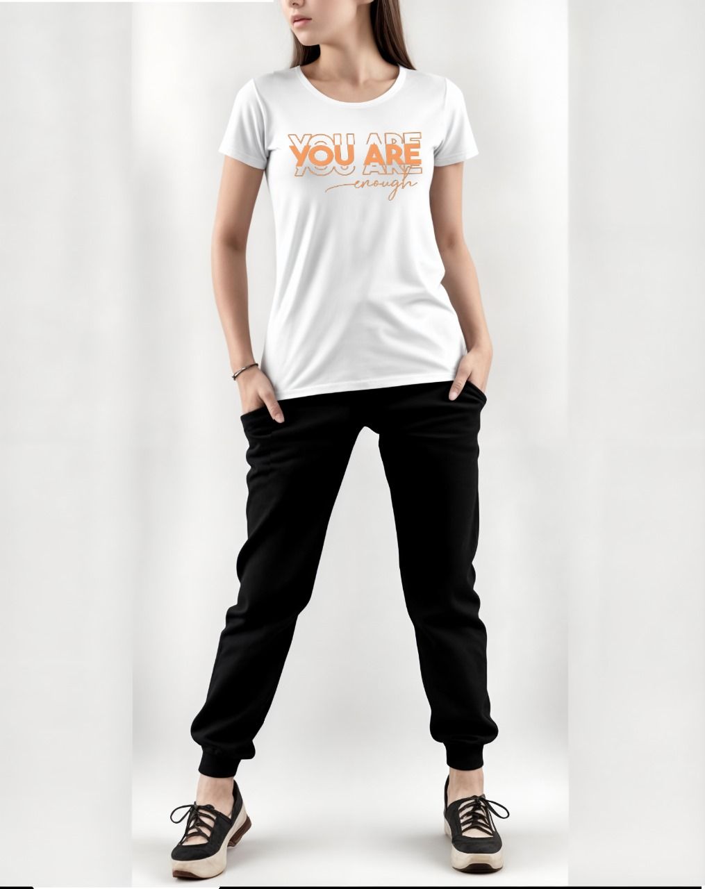 TRACKSUIT - White Summer Printed Tracksuit For Girls & Womens - Soft and Comfortable Fabric T Shirt & Trouser Tracksuit - Oshi.pk - Buy & Sell Online