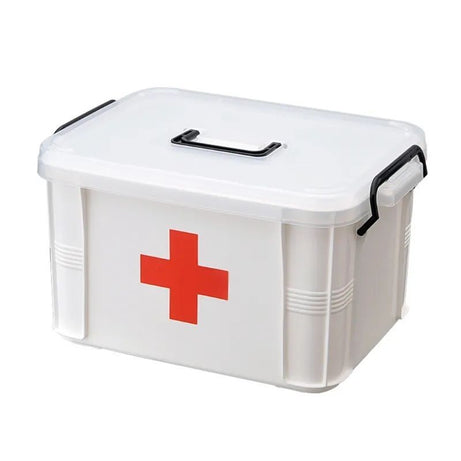 Transparent Plastic Medicine/Pills Storage Box/Organizer/First Aid Kit/Medicine Box - Oshi.pk - Buy & Sell Online