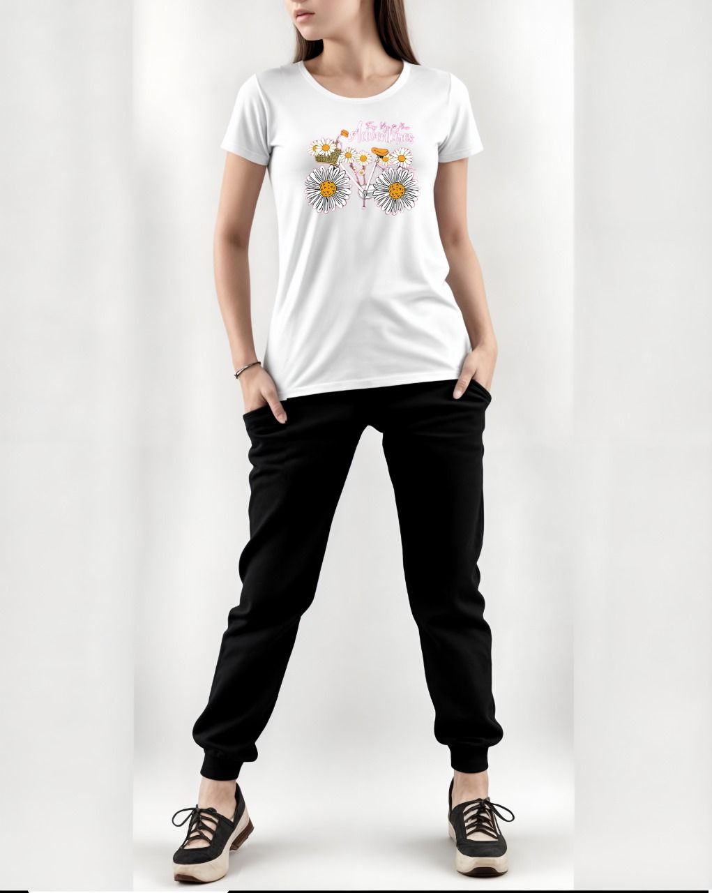 Trendy Summer Printed Tracksuit For Girls and Women - Soft & Comfortable Fabric T Shirt & Trouser Printed Tracksuit - Stay Stylish And Comfy With A Pr - Oshi.pk - Buy & Sell Online