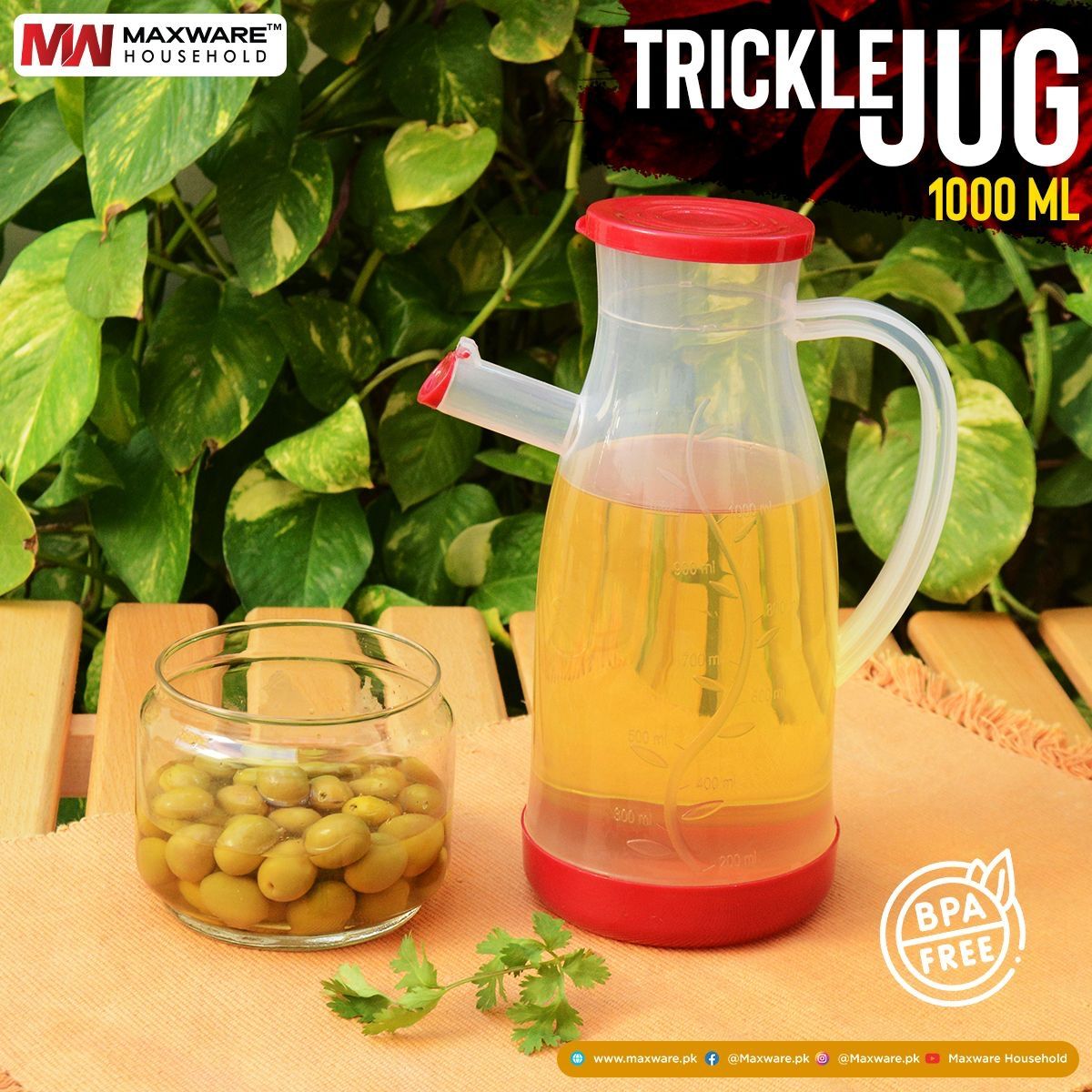 Trickle Jug - 1000 ML - Oshi.pk - Buy & Sell Online