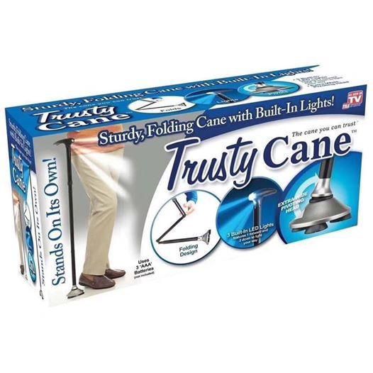 Trusty Cane Sturdy.Folding Cane With Built-In Lights - Oshi.pk - Buy & Sell Online