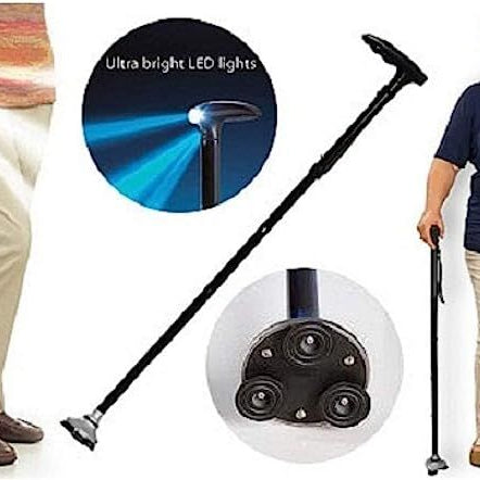 Trusty Cane Sturdy.Folding Cane With Built-In Lights - Oshi.pk - Buy & Sell Online