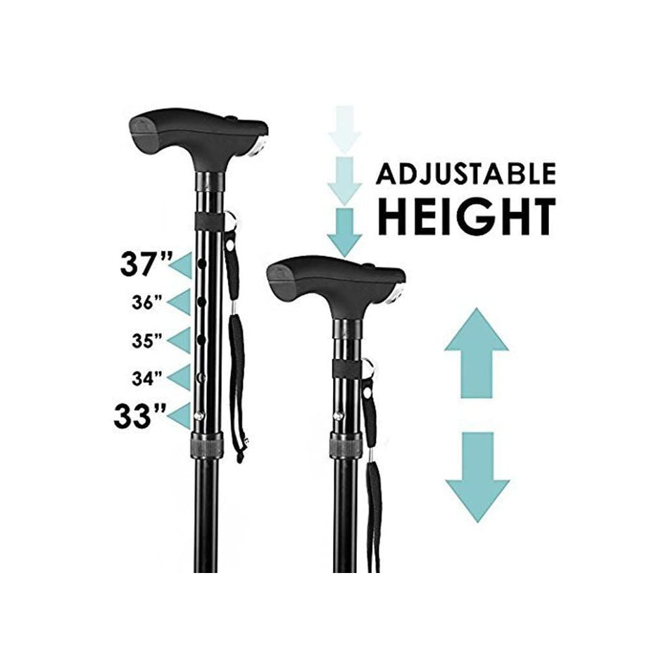 Trusty Cane Sturdy.Folding Cane With Built-In Lights - Oshi.pk - Buy & Sell Online