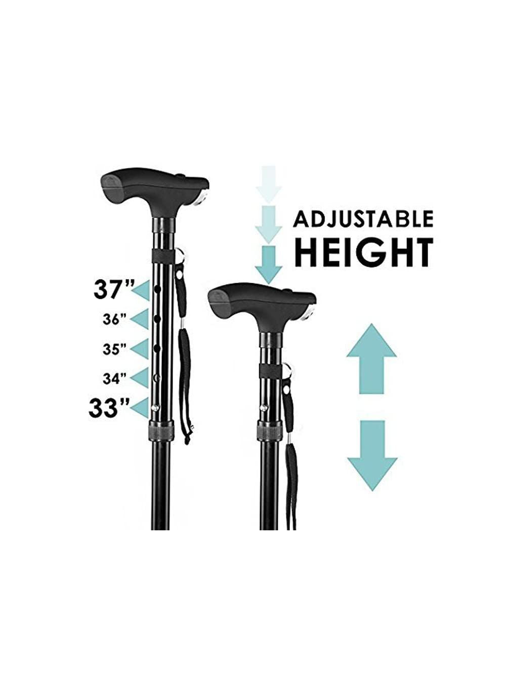 Trusty Cane Sturdy.Folding Cane With Built-In Lights - Oshi.pk - Buy & Sell Online