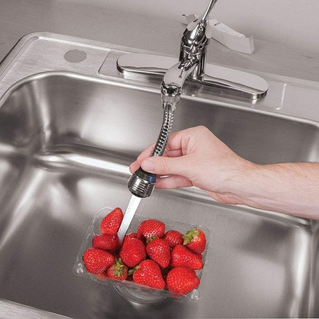 Turbo Flex 360° Flexible Faucet Sprayer Extension Water Saving - Oshi.pk - Buy & Sell Online