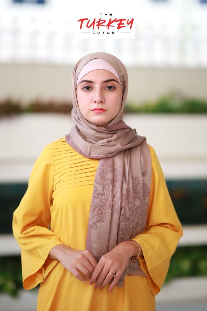 Turkey Scarf Mixed Printed Design Washingwear Premium Quality for Girls - Ladies - Women (Color Choice) - Oshi.pk - Buy & Sell Online
