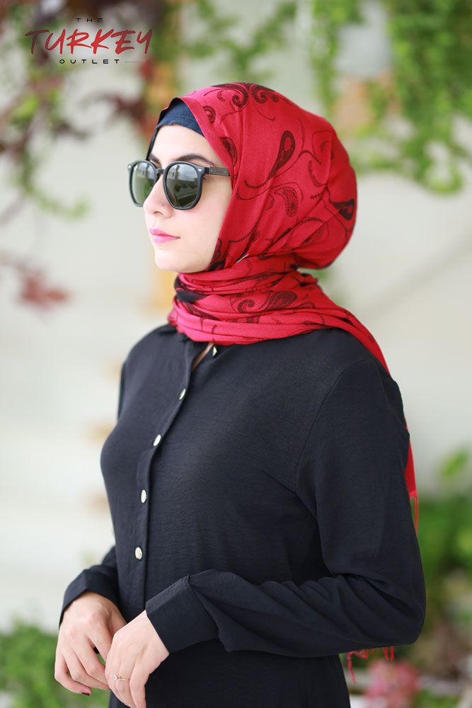 Turkey Scarf Mixed Printed Design Washingwear Premium Quality for Girls - Ladies - Women (Color Choice) - Oshi.pk - Buy & Sell Online