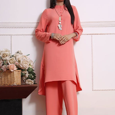 Turkey Outlet-Peach-Washingwear Premium Kurti - Oshi.pk - Buy & Sell Online