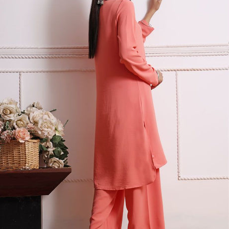 Turkey Outlet-Peach-Washingwear Premium Kurti - Oshi.pk - Buy & Sell Online