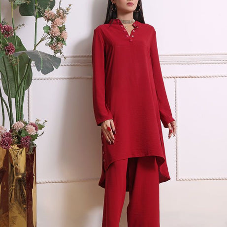 Turkey Outlet-Red-Washingwear Premium Kurti - Oshi.pk - Buy & Sell Online