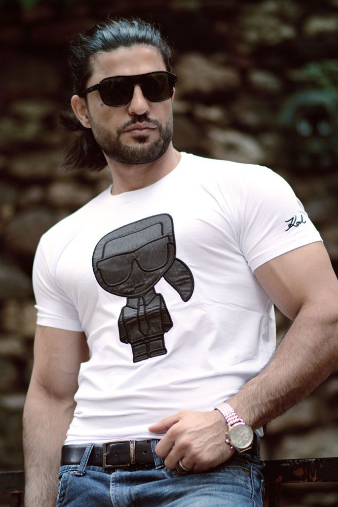 Turkey Outlet Round Neck Printed T Shirts Cotton Fabric Soft and Comfortable T shirts - Oshi.pk - Buy & Sell Online