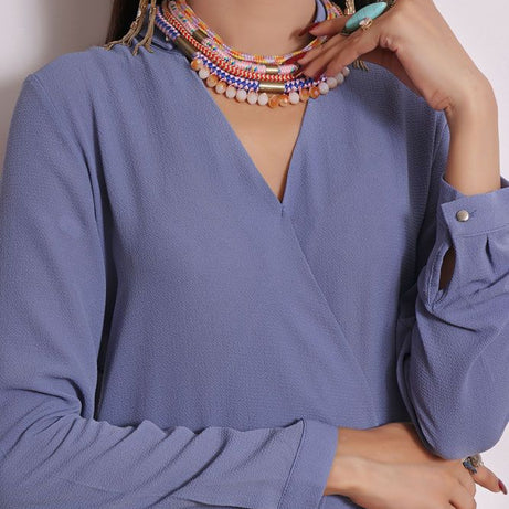 Turkey Outlet-Blue-Washingwear Premium Top - Oshi.pk - Buy & Sell Online