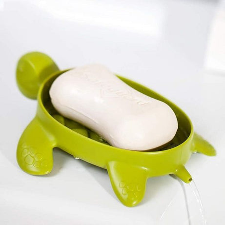 Turtle Soap Dish Bathroom Storage Non Slip Soap Holder - Oshi.pk - Buy & Sell Online