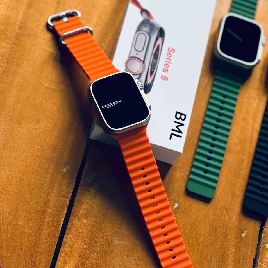 TW18 Ultra 49MM NFC Supported Titanium Case Bluetooth Calling Smartwatch - Oshi.pk - Buy & Sell Online