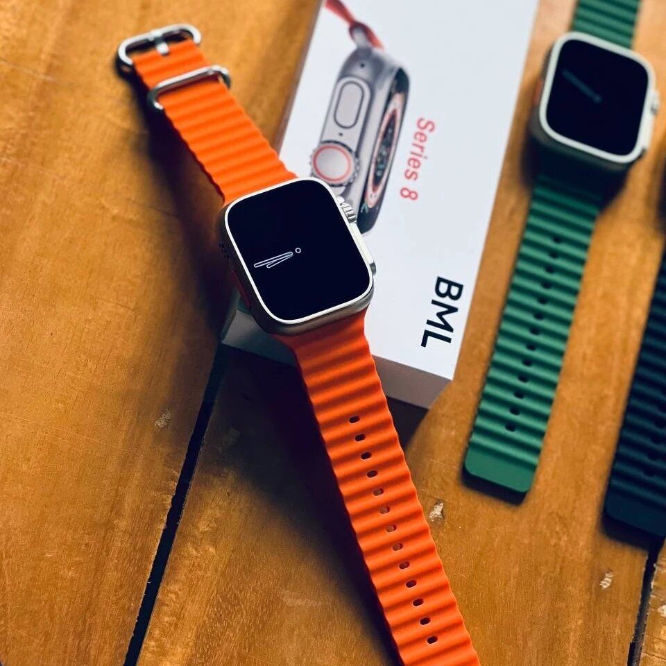 TW18 Ultra 49MM NFC Supported Titanium Case Bluetooth Calling Smartwatch - Oshi.pk - Buy & Sell Online