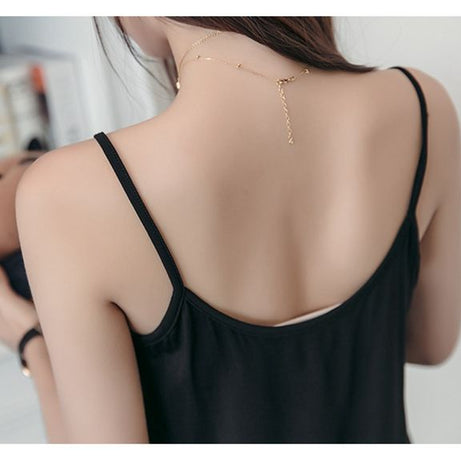 Two-Piece Solid Colours Camisole Shorts Loose - Oshi.pk - Buy & Sell Online