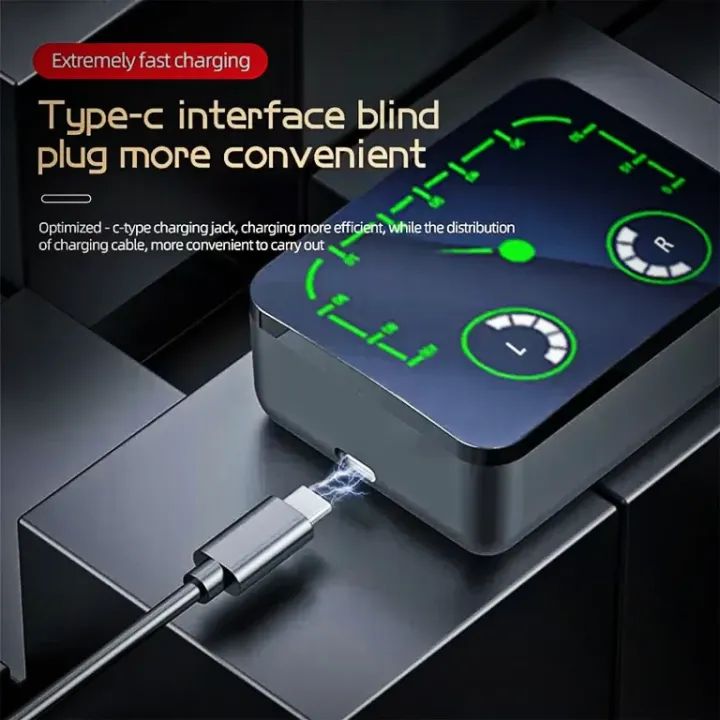 TWS M90 Max WIRELESS Earbuds HIFI Stereo Earbuds With 1200 Mah Battery - Oshi.pk - Buy & Sell Online