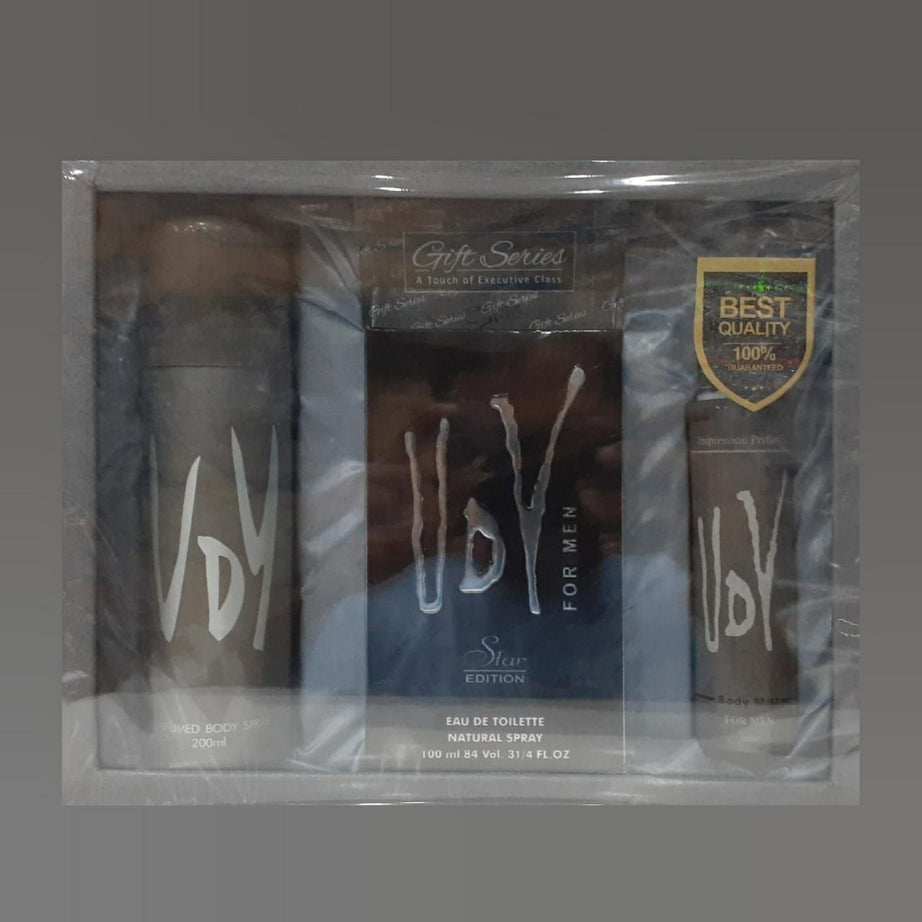 UDY PERFUME GIFT SET 3X1 FOR MEN