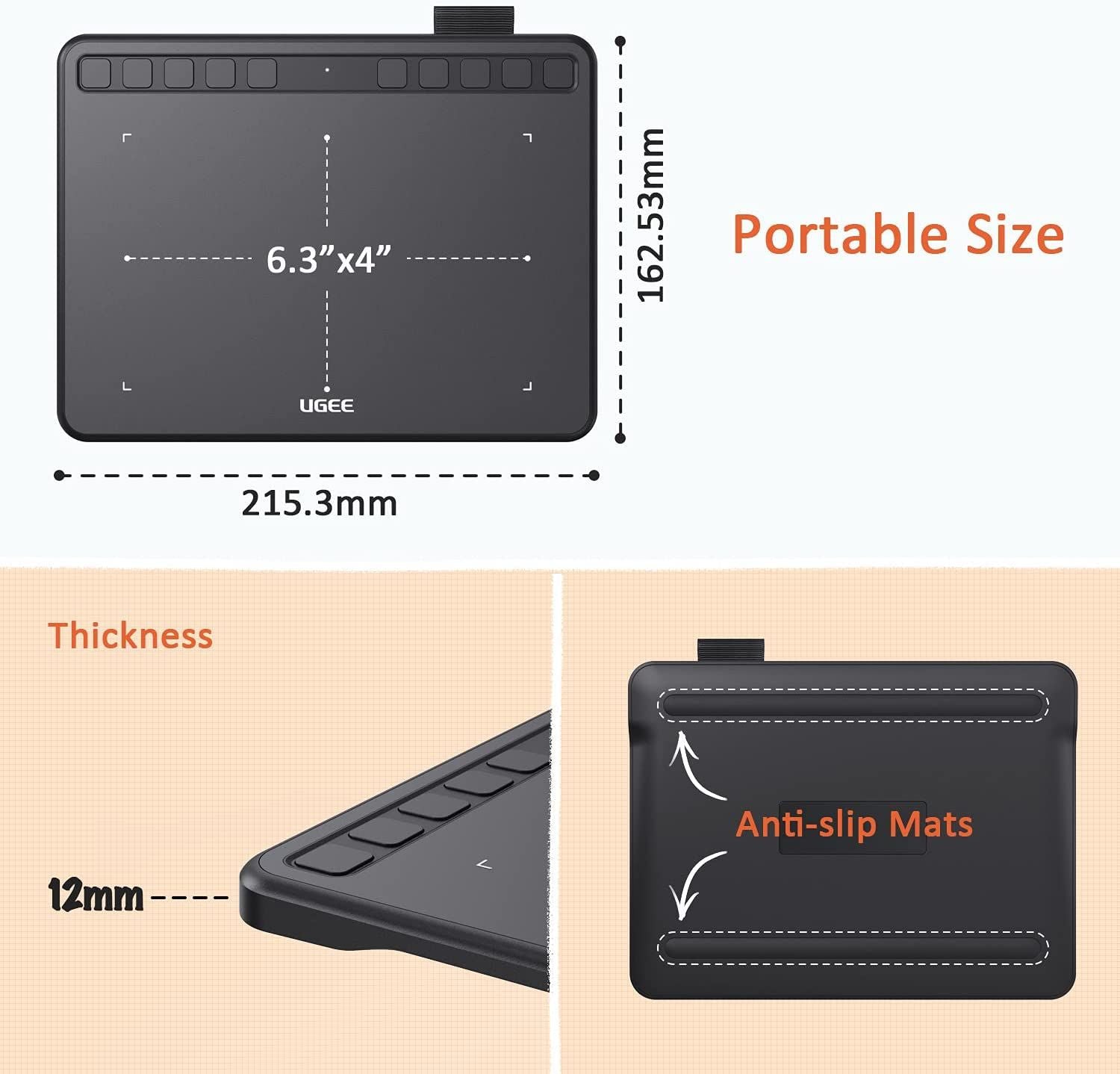 ugee 6.5 Drawing Tablet S640 - Oshi.pk - Buy & Sell Online